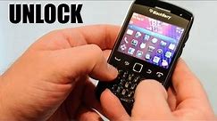 How To Unlock Blackberry 9360 Curve - Learn How To Unlock Blackberry 9360 Curve