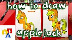 How To Draw Applejack My Little Pony