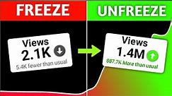 How To Unfreeze YouTube Channel 2023 🤫100% Working | Channel Freeze Problem | #shorts #youtubegrowth
