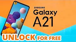🥇 Unlock Samsung Galaxy A21 for FREE (metroPCS, T-Mobile)
