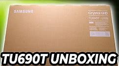 Samsung TU690T Television Unboxing: What to Expect