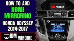 Honda Odyssey Screen Mirroring - How To Add Screen Mirroring HDMI Port Honda Odyssey 2014-2017