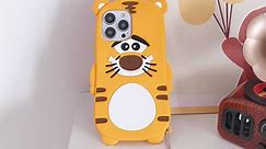 3D Cute Tiger Case for iPhone
