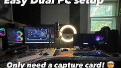 EASIEST Dual PC setup & and Dual Audio Outputs (Capture Card & Elgato Sound Capture)