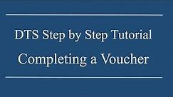 514th AMW DTS Step by Step Tutorial Completing a Voucher