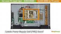 Sharp LC-46 LC-52 RDENCA235WJQZ Power Supply Unit (PSU) Boards Replacement Guide Sharp LCD TV Repair