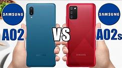 Samsung Galaxy A02 vs Samsung Galaxy A02s