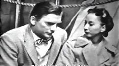 THE ADVENTURES OF ELLERY QUEEN. The Hanging Acrobat. 1950 DuMont Television Network Kinescope.
