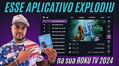 🔶️ IPTV PLAYER RIO aplicativo que chegou liberando tudo na sua smart ROKU TV 2024