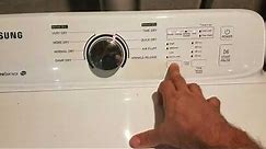 Review: Samsung 7.2 cu ft electric dryer Seeds Review