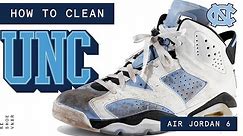 How To Clean UNC Air Jordan 6