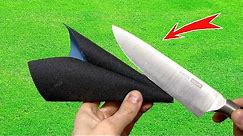 The fastest way to sharpen a knife like a razor!
