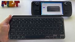 Logitech MX Keys Mini Keyboard (illuminated, pairing with 3 devices | unboxing | review