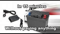 How To Charge Your Car Battery At Home With Laptop Charger
