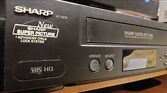 Sharp VC-A210 VCR VHS Mono Test