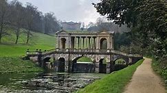 We visit the park with one of the four only Palladian bridges