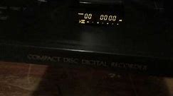 1998 Pioneer PDR-509 CD player/recorder overview and demo