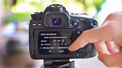 Canon 80D Tutorial - How to make a Timelapse Video