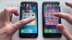 iPhone 7 !iOS 12.1.1 Beta 2 vs 11.4.1 ! Speed Test!