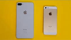 iPhone 8 Plus vs iPhone SE