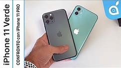 iPhone 11 Verde: UNBOXING e primo CONFRONTO con iPhone 11 PRO