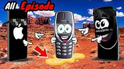 Funny Phone Cartoon gegagedigedagedago. All Series Evolution