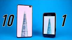 Samsung Galaxy S10 vs Galaxy S1 - 10 YEARS LATER Comparison!