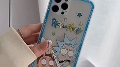 Funny rick-morty cartoon iphone case