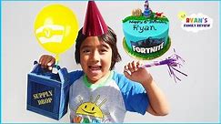 Ryan's Birthday Party with Friends and opening presents!!!!