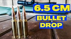 6.5 Creedmoor - Bullet Drop Demonstrated and Explained