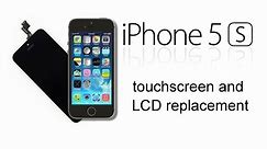 iPhone 5S Screen Repair - Touch Screen Glass and LCD Display Replacement