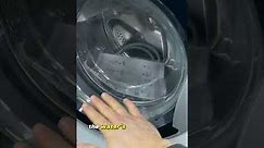 How to unlock a washing machine door full of water