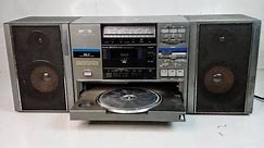 Vintage | JVC DC-7 Am/fm/cassette Player/turntable Recorder Boombox