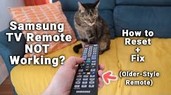 Samsung TV Remote Not Working? | How to Reset + Fix | (IR Remotes)