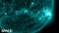 Multiple Wavelengths Of Sun Blasts X1.2-Class Solar Flare
