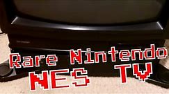 Ultra Rare Sharp Nintendo NES TV!!!