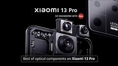 Xiaomi 13 Pro - Master Lens system