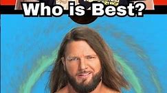 WWE Who is Best ? John Cena vs AJ Styles WrestleMania 40 Raw comparison #wwe #wrestling #wweraw