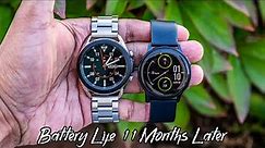 Samsung Galaxy Watch Active 2 | Battery Life 11 Months Later Compared to Samsung Watch 3