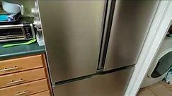 .Hisense 26.6-cu ft French Door Refrigerator with Ice Maker (Fingerprint-Resistant Stainless update
