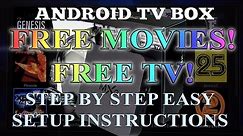 Android TV box - Easy step by step setup guide and review