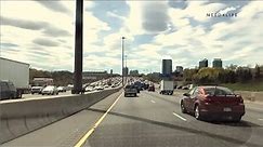 Driving North America's busiest Highway 401 From Whitby to Toronto