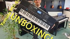 *New* Yamaha PSR-E473 Keyboard | Unboxing & Tour! | 4K UHD | Rimmers Music