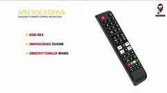 SAMSUNG TV Remote Control - CompleteInstruction Guide