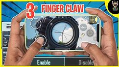 New Best | Fastest Three Finger Settings For Bgmi | Control + Sensitivity Pubg Mobile/Bgmi