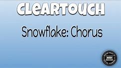 ClearTouch Snowflake Chorus