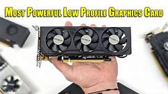 The Most Powerful Low Profile Graphics Card Is Here! LP RTX 4060 Hands On