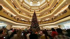 Emirates Palace Christmas Tree Time-Lapse