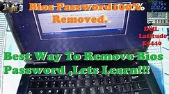 Dell Latitude E5440 Winbond Bios Chip Reprogramming--Lets Remove Bios Administrator Password!!!