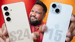 Samsung Galaxy S24 vs iPhone 15 Detailed Comparison - Best Compact Flagship?